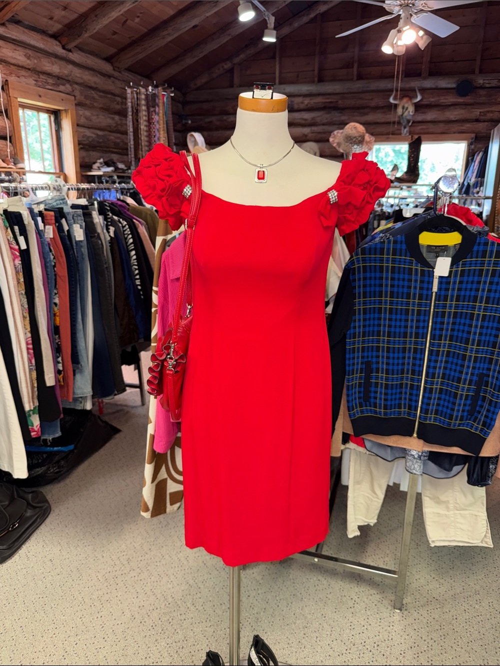 ❤️Gorgeous Vintage Francais by Huey Waltzer 8 Dress(Deadstock)